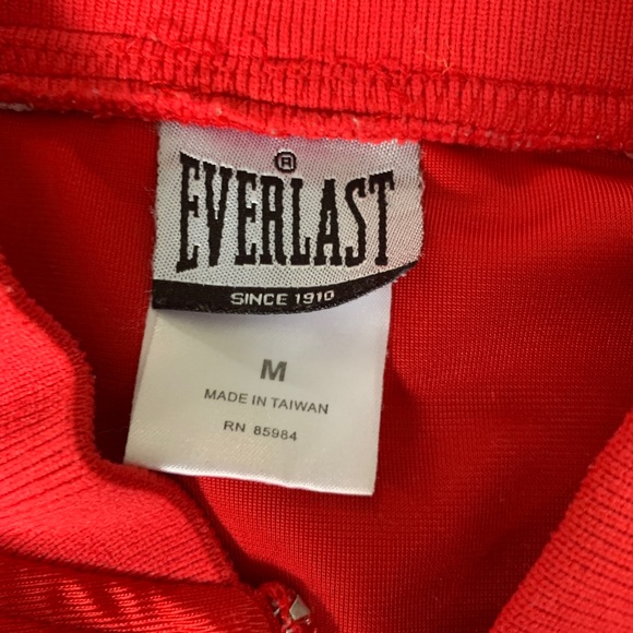 Vintage everlast boxing satin zip up jacket medium - Picture 4 of 6